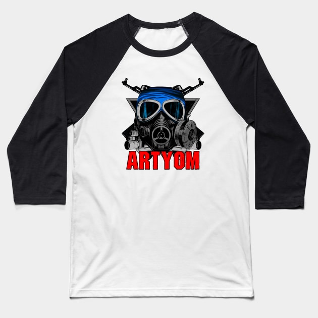 ARTYOM Baseball T-Shirt by theanomalius_merch